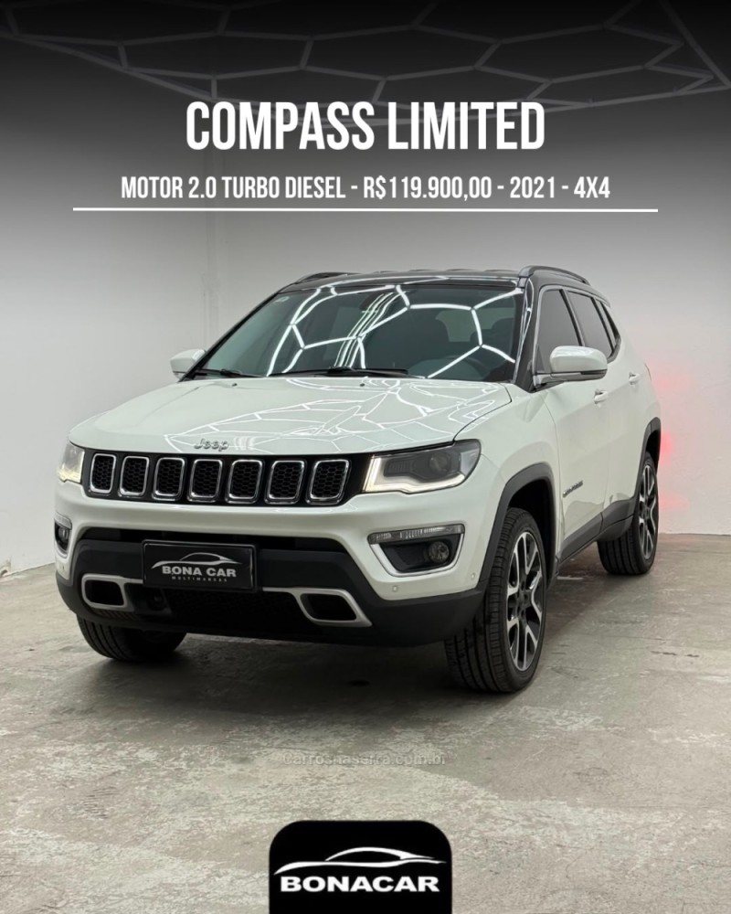 compass 2.0 limited td350 turbo diesel 4x4 4p automatico 2021 caxias do sul