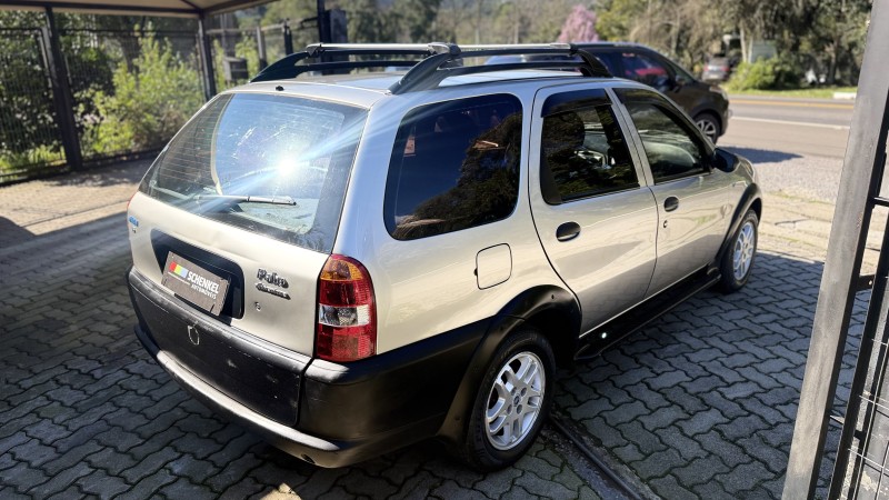 PALIO 1.6 MPI ADVENTURE WEEKEND 16V GASOLINA 4P MANUAL - 2002 - NOVA PETRóPOLIS