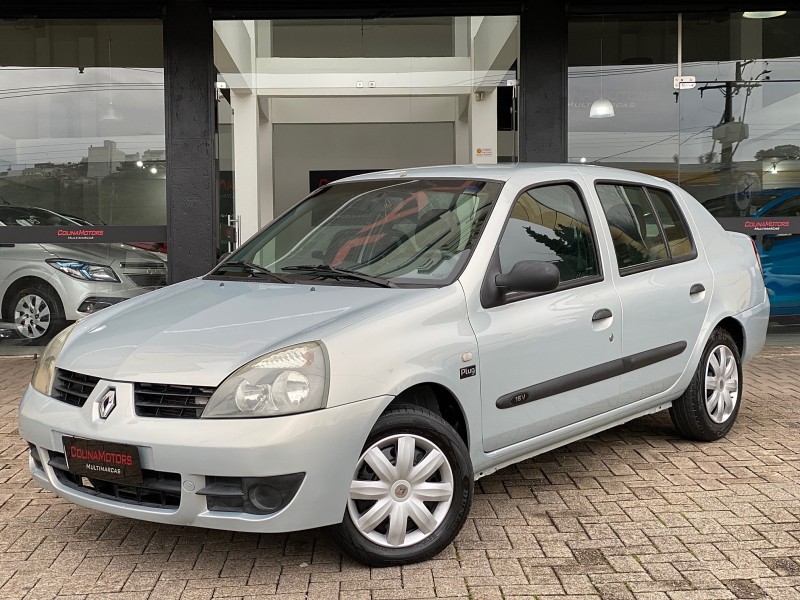 clio 1.0 expression sedan 16v flex 4p manual 2008 caxias do sul