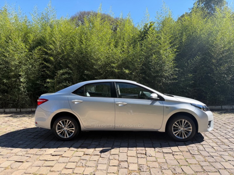 COROLLA 2.0 XEI 16V FLEX 4P AUTOMÁTICO - 2015 - NOVA PRATA