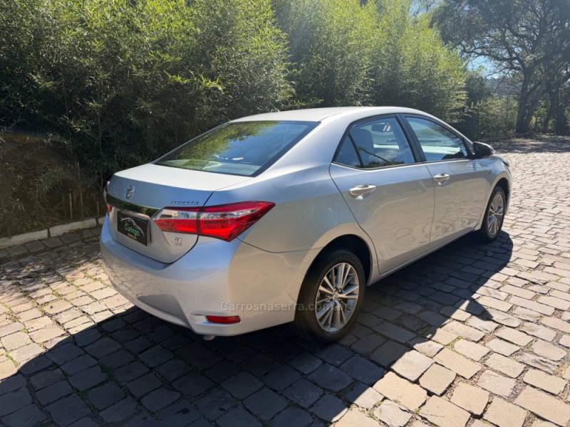 COROLLA 2.0 XEI 16V FLEX 4P AUTOMÁTICO - 2015 - NOVA PRATA