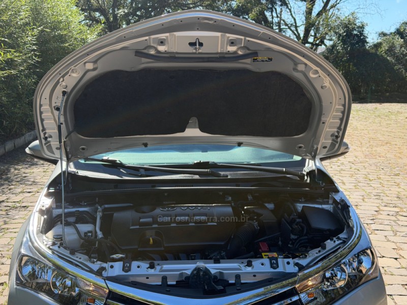COROLLA 2.0 XEI 16V FLEX 4P AUTOMÁTICO - 2015 - NOVA PRATA