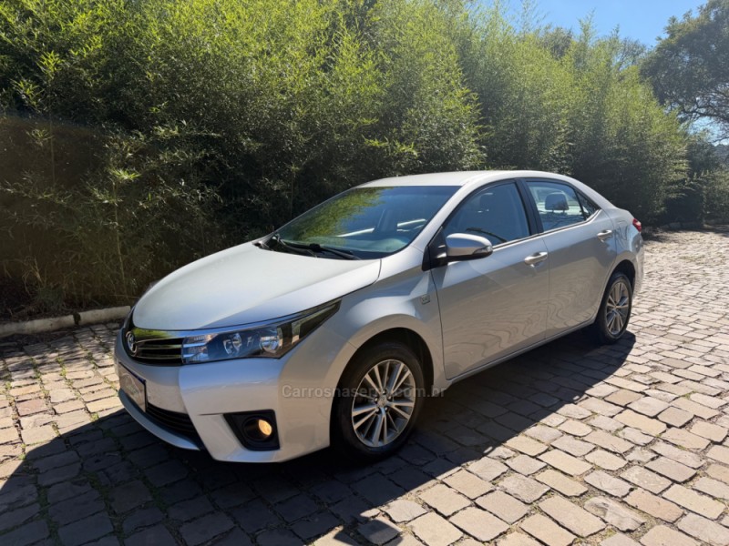 corolla 2.0 xei 16v flex 4p automatico 2015 nova prata