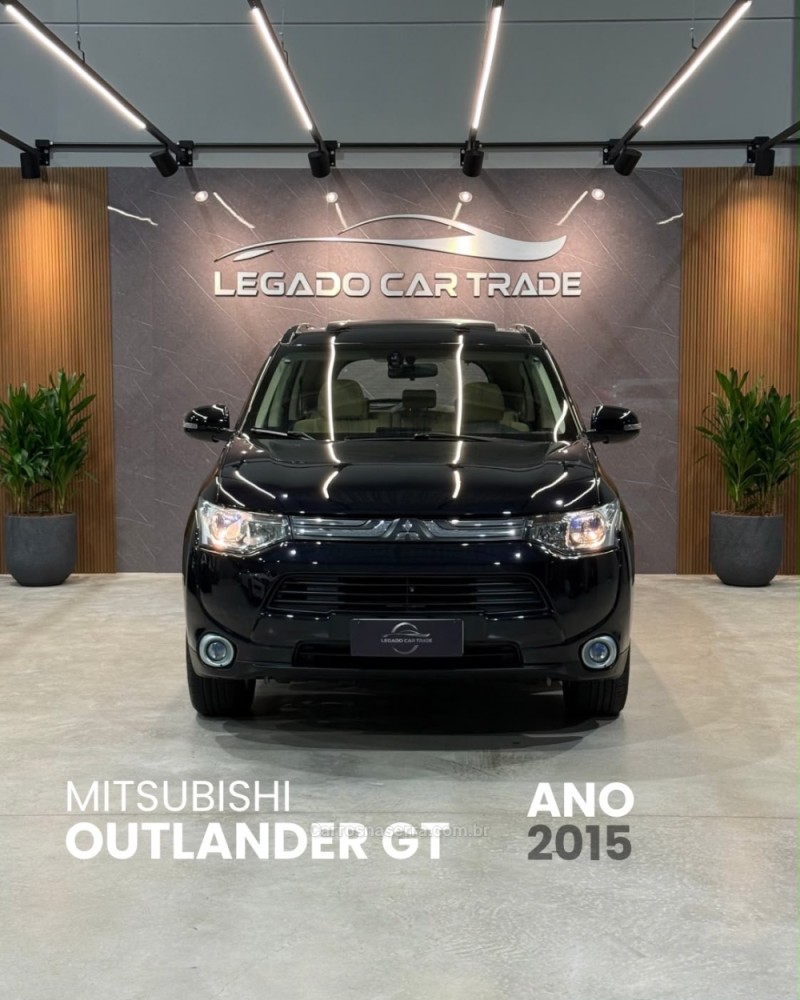 outlander 3.0 gt 4x4 v6 24v gasolina 4p automatico 2015 caxias do sul
