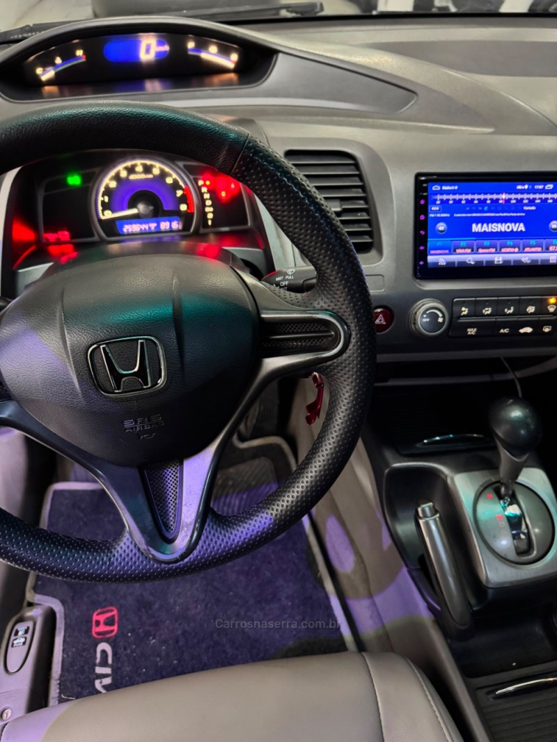 CIVIC 1.8 LXS 16V GASOLINA 4P AUTOMÁTICO - 2008 - CAXIAS DO SUL