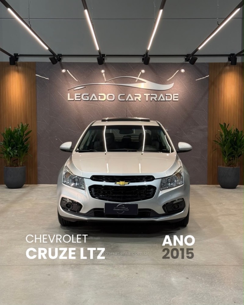 cruze 1.8 ltz 16v flex 4p automatico 2015 caxias do sul