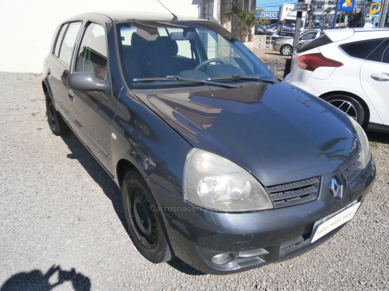 CLIO 1.0 AUTHENTIQUE 16V FLEX 4P MANUAL - 2007 - FARROUPILHA