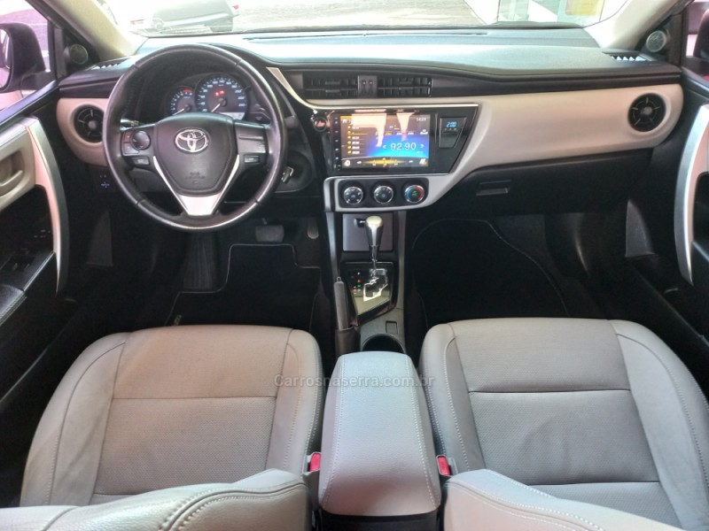 COROLLA 1.8 GLI UPPER 16V FLEX 4P AUTOMÁTICO - 2018 - TAQUARA