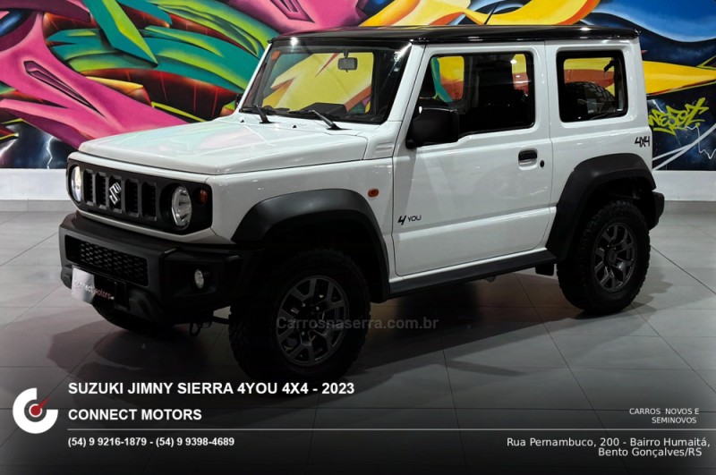 JIMNY 1.5 SIERRA 4YOU 4X4 2P GASOLINA MANUAL - 2023 - BENTO GONçALVES