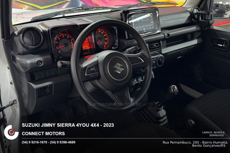 JIMNY 1.5 SIERRA 4YOU 4X4 2P GASOLINA MANUAL - 2023 - BENTO GONçALVES