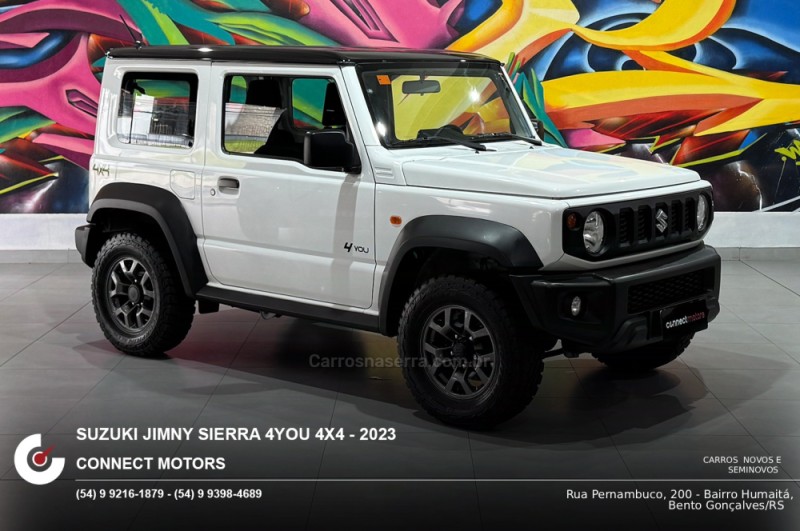 jimny 1.5 sierra 4you 4x4 2p gasolina manual 2023 bento goncalves