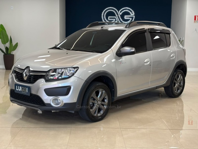 sandero 1.6 stepway rip curl 8v flex 4p automatizado 2017 carlos barbosa