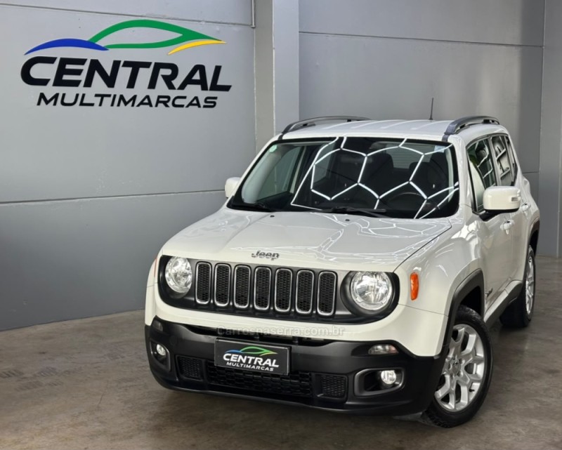 RENEGADE 1.8 16V FLEX LONGITUDE 4P AUTOMÁTICO - 2016 - VACARIA