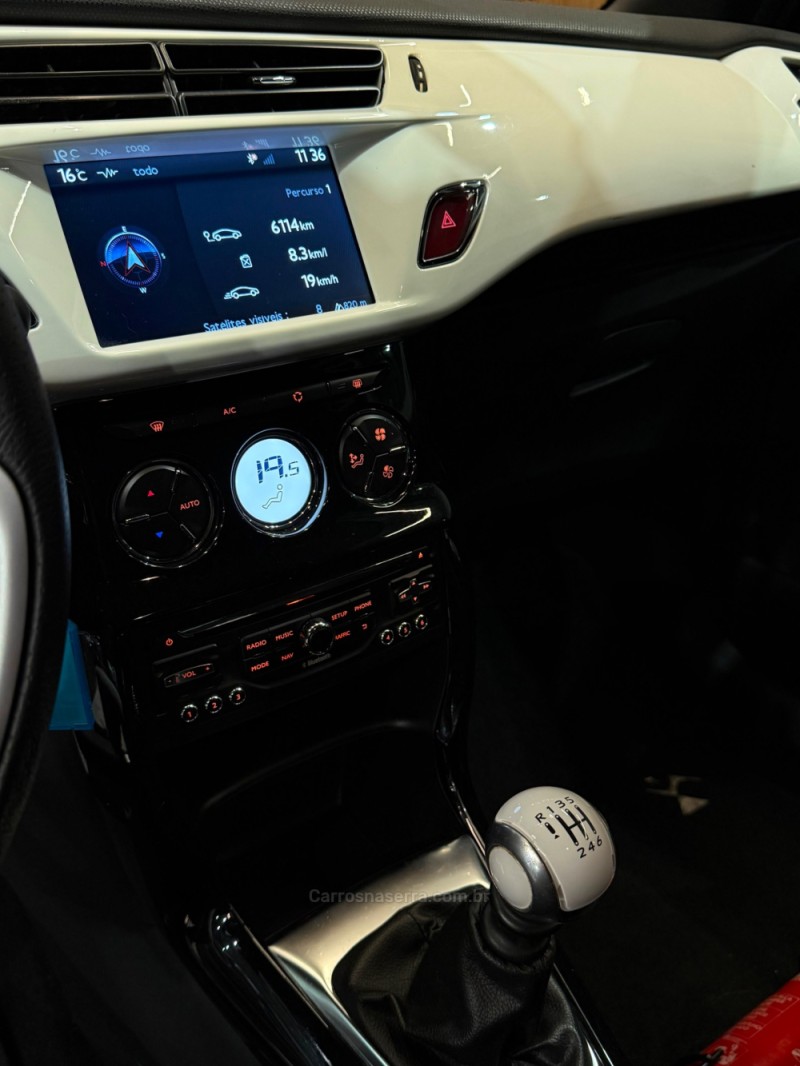 DS3 1.6 THP SPORT CHIC 16V GASOLINA 2P MANUAL - 2015 - CAXIAS DO SUL