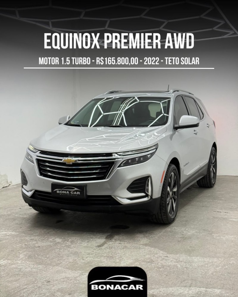 equinox 1.5 premier 16v turbo gasolina 4p automatico 2022 caxias do sul