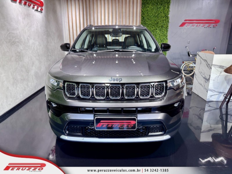 COMPASS 1.3 LONGITUDE T270 16V TURBO FLEX 4P AUTOMÁTICO - 2022 - NOVA PRATA