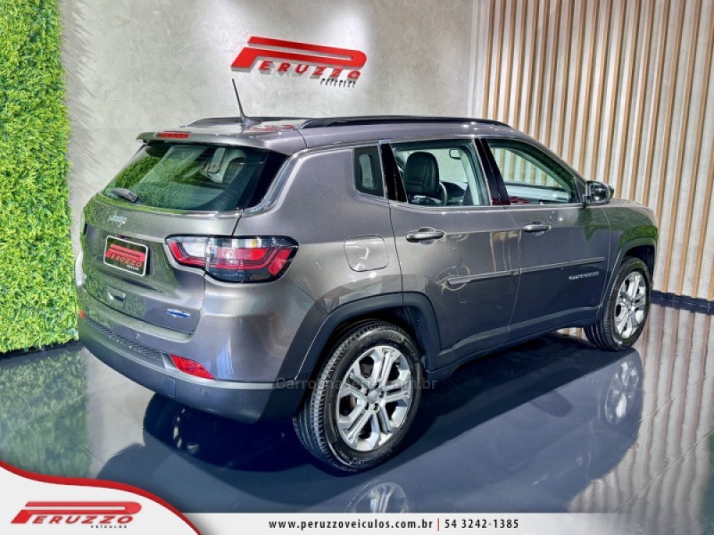 COMPASS 1.3 LONGITUDE T270 16V TURBO FLEX 4P AUTOMÁTICO - 2022 - NOVA PRATA
