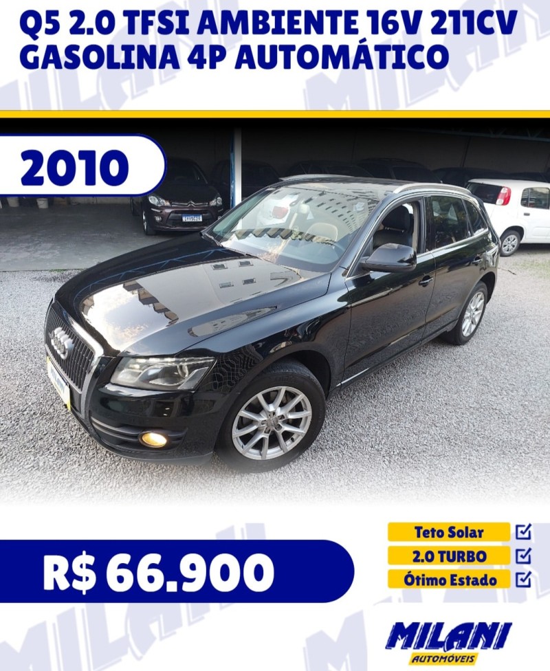 q5 2.0 tfsi ambiente 16v 211cv gasolina 4p automatico 2010 bento goncalves
