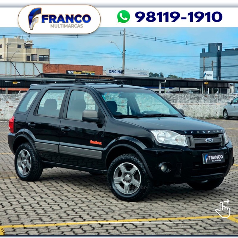 ECOSPORT 1.6 XLT FREESTYLE 8V FLEX 4P MANUAL - 2008 - VACARIA