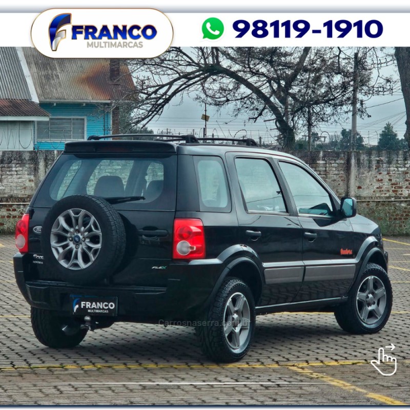 ECOSPORT 1.6 XLT FREESTYLE 8V FLEX 4P MANUAL - 2008 - VACARIA