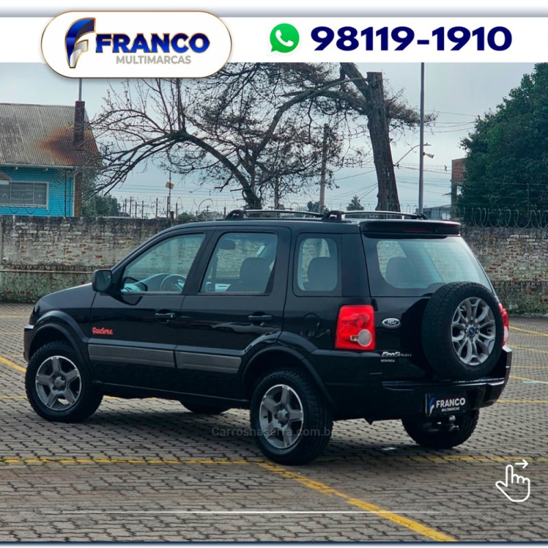 ECOSPORT 1.6 XLT FREESTYLE 8V FLEX 4P MANUAL - 2008 - VACARIA
