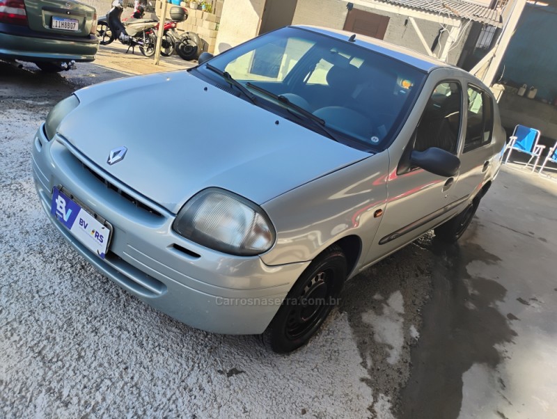 clio 1.0 rn sedan 16v gasolina 4p manual 2003 caxias do sul