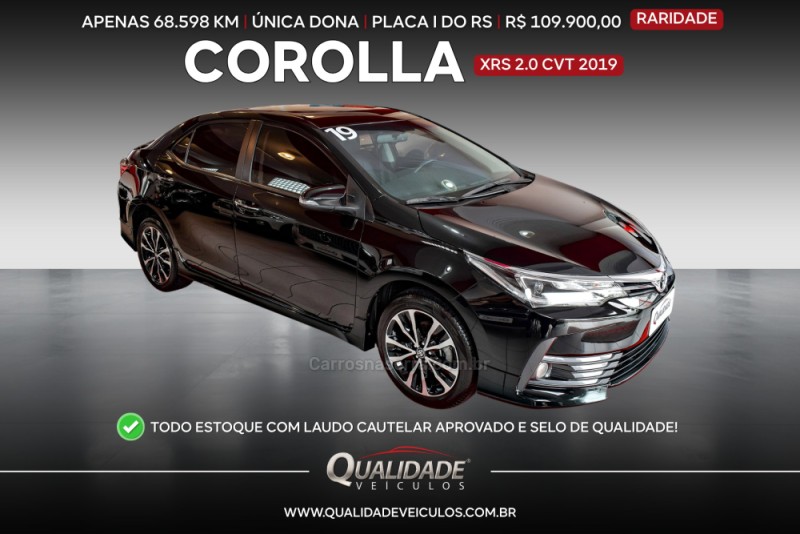 COROLLA 2.0 XRS 16V FLEX 4P AUTOMÁTICO