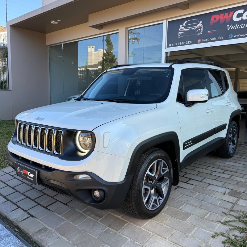 renegade 1.8 16v flex longitude 4p automatico 2021 bento goncalves