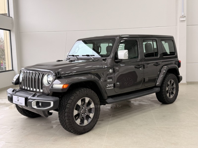 wrangler 2.0 sahara overland 4x4 16v gasolina 4p automatico 2019 bento goncalves