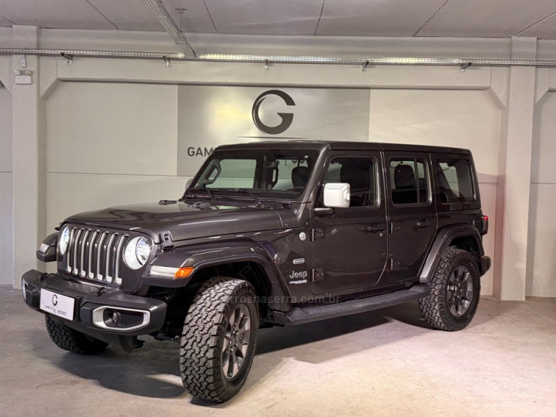 wrangler 2.0 sahara overland 4x4 16v gasolina 4p automatico 2019 bento goncalves