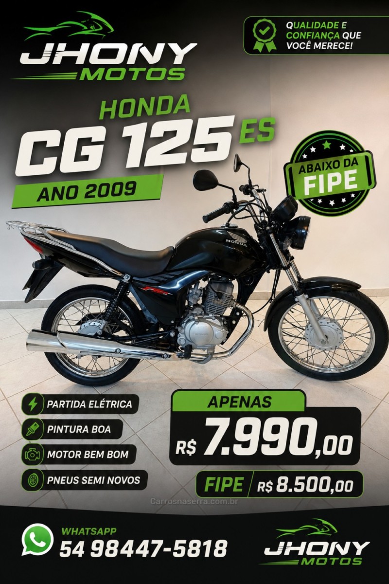 CG 125 FAN ES