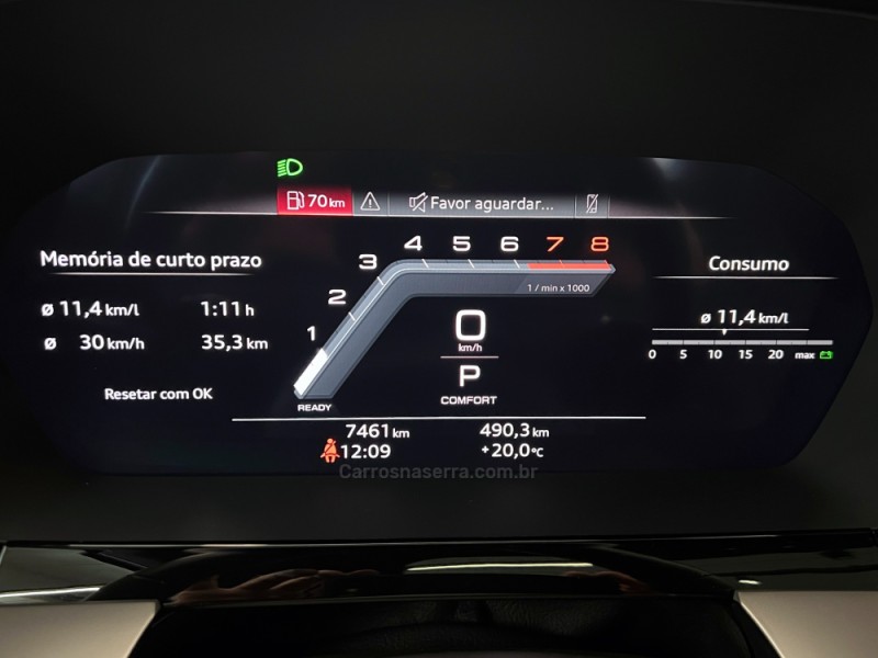 A3 2.0 TFSI 40 PERFORMANCE BLACK SPORTBACK GASOLINA 4P AUTOMÁTICO - 2024 - FLORES DA CUNHA