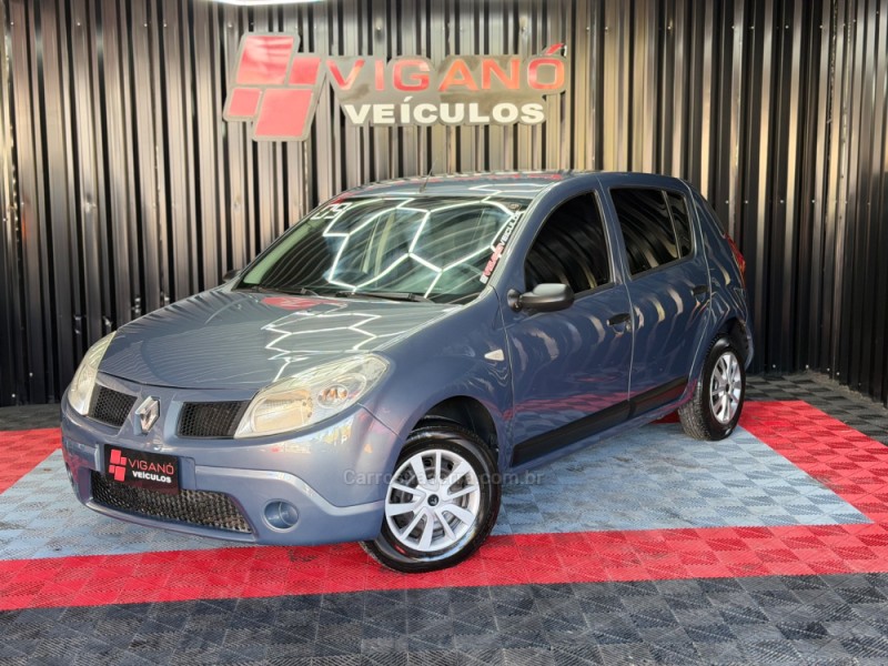 sandero 1.0 expression 16v flex 4p manual 2009 caxias do sul