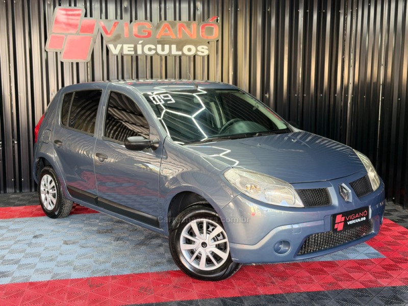 SANDERO 1.0 EXPRESSION 16V FLEX 4P MANUAL - 2009 - CAXIAS DO SUL