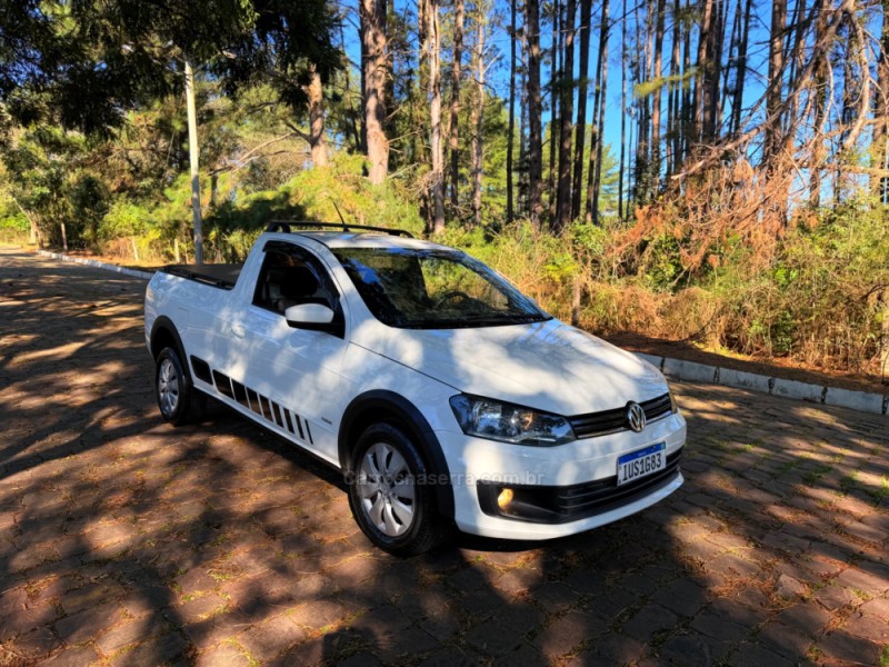saveiro 1.6 mi cs 8v flex 2p manual g.vi 2014 nova prata