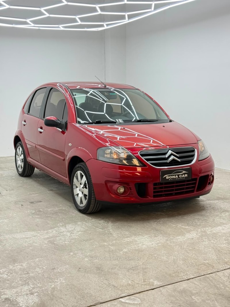 C3 1.4 I EXCLUSIVE 8V FLEX 4P MANUAL - 2012 - CAXIAS DO SUL