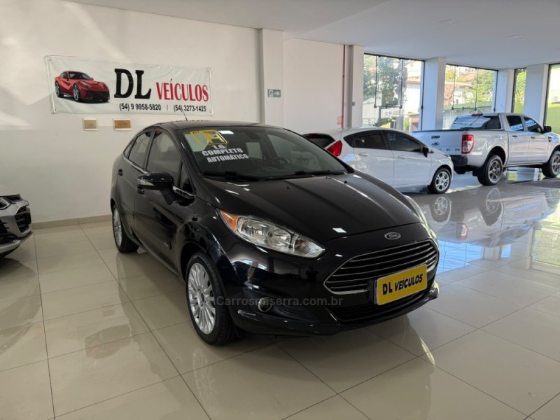 FIESTA 1.6 TITANIUM SEDAN 16V FLEX 4P AUTOMÁTICO - 2014 - NOVA BASSANO