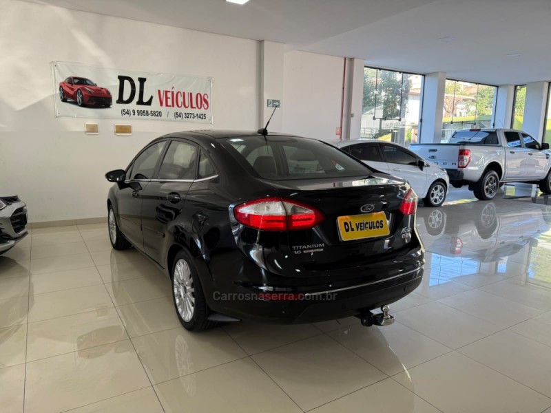 FIESTA 1.6 TITANIUM SEDAN 16V FLEX 4P AUTOMÁTICO - 2014 - NOVA BASSANO