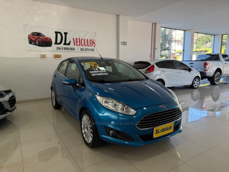 FIESTA 1.6 TITANIUM HATCH 16V FLEX 4P AUTOMÁTICO - 2015 - NOVA BASSANO