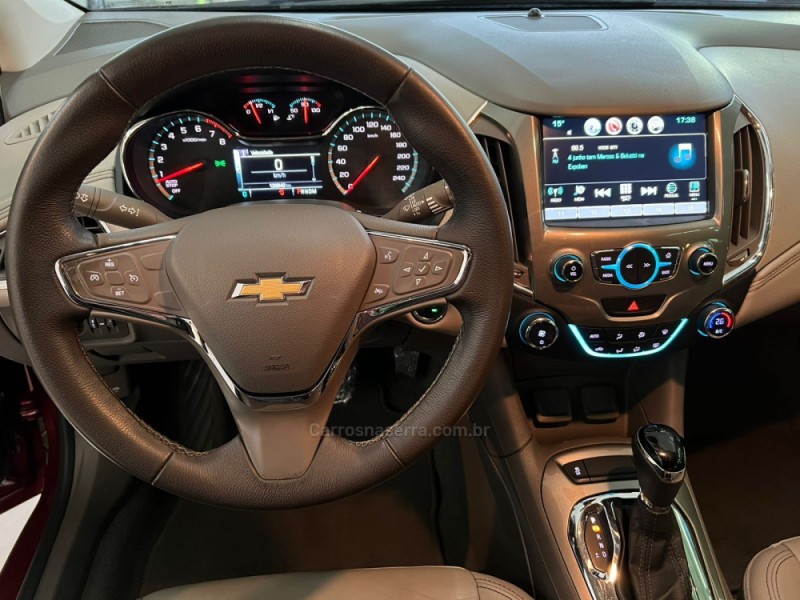 CRUZE 1.4 TURBO LTZ SPORT6 16V FLEX 4P AUTOMÁTICO - 2017 - CAXIAS DO SUL