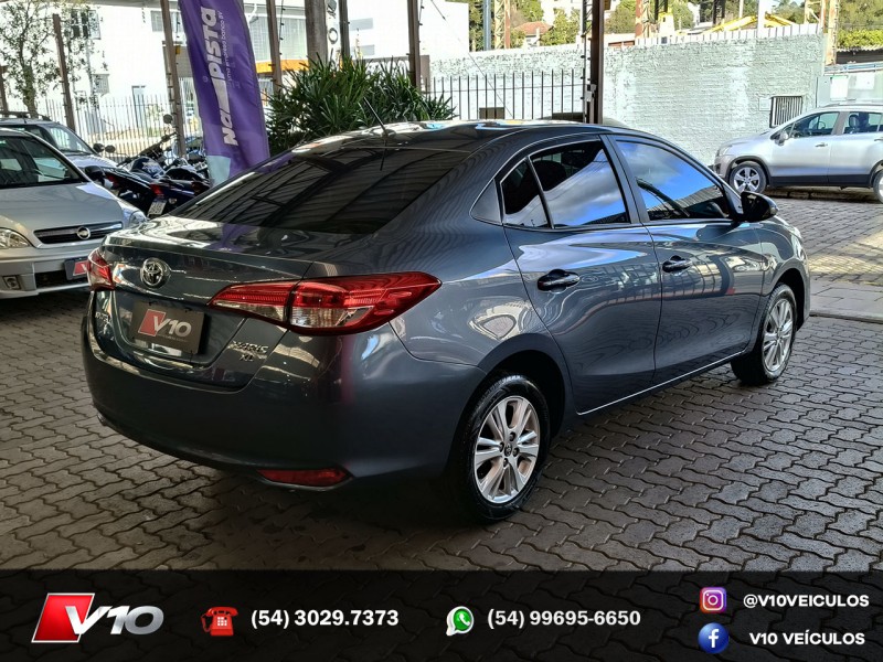 YARIS 1.5 XL SEDAN 16V FLEX 4P AUTOMÁTICO - 2019 - CAXIAS DO SUL