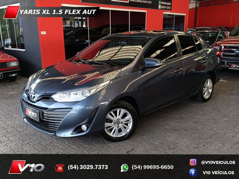 yaris 1.5 xl sedan 16v flex 4p automatico 2019 caxias do sul