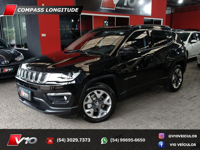 compass 2.0 16v flex longitude automatico 2020 caxias do sul