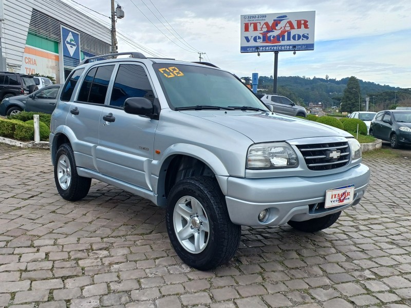 tracker 2.0 4x4 8v gasolina 4p manual 2008 flores da cunha