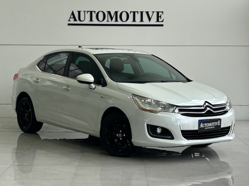 C4 LOUNGE 1.6 EXCLUSIVE 16V TURBO FLEX 4P AUTOMÁTICO - 2015 - CAXIAS DO SUL