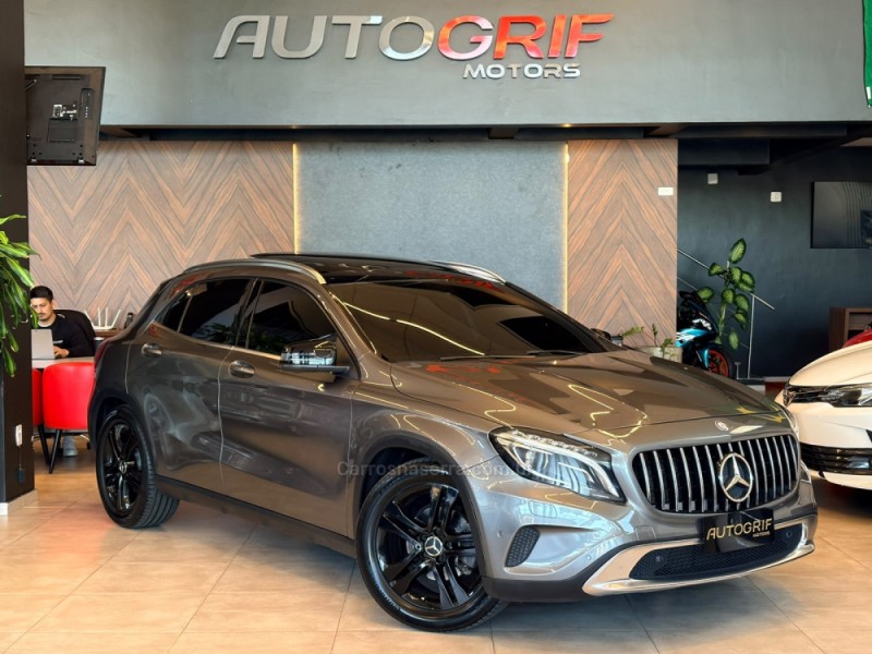 gla 200 1.6 cgi vision black edition 16v turbo gasolina 4p automatico 2015 campo bom