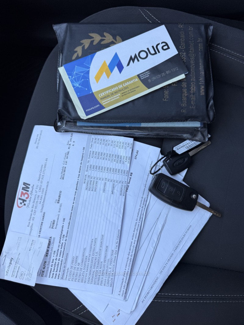 FIESTA 1.6 MPI HATCH 8V FLEX 4P MANUAL - 2014 - CAXIAS DO SUL