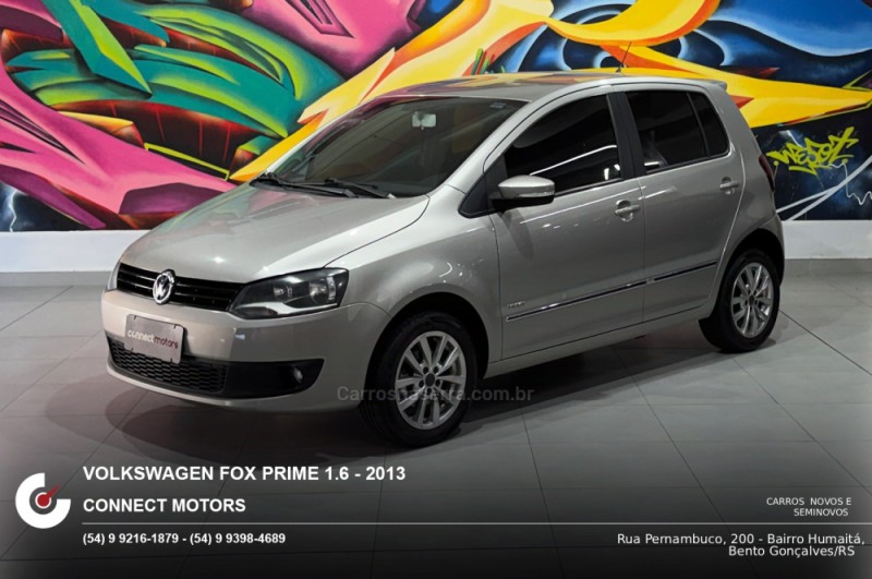 FOX 1.6 MI PRIME 8V FLEX 4P MANUAL - 2013 - BENTO GONçALVES