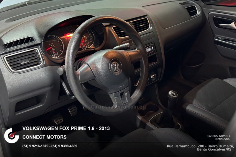 FOX 1.6 MI PRIME 8V FLEX 4P MANUAL - 2013 - BENTO GONçALVES