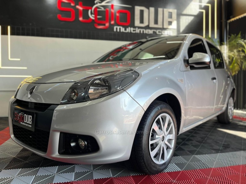 SANDERO 1.6 EXPRESSION 8V FLEX 4P MANUAL - 2014 - ESTâNCIA VELHA